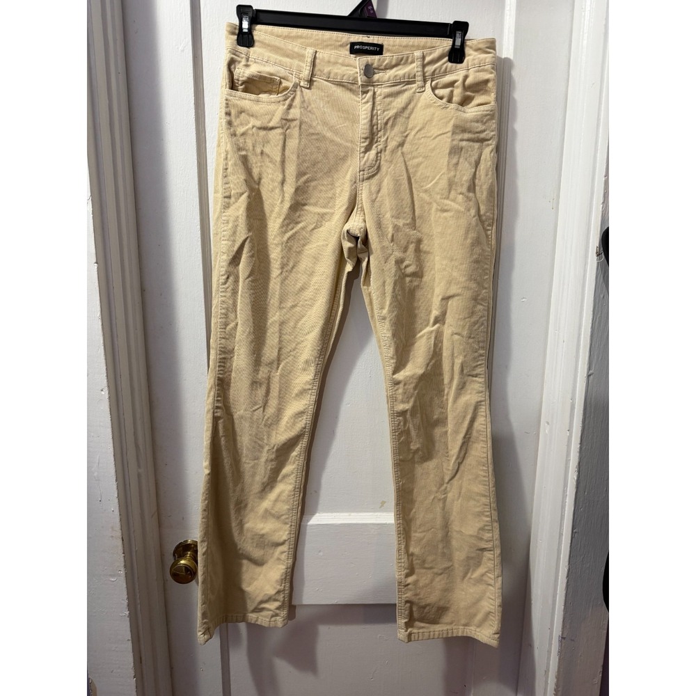 Prosperity Ivory Corduroy Jeans in‎ 30